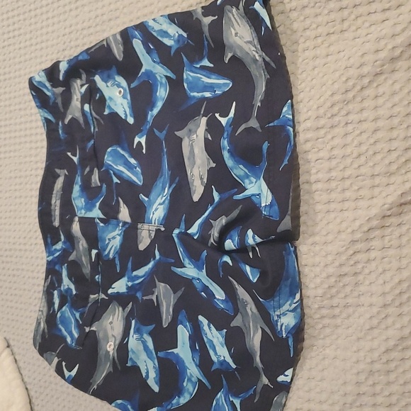 Original Penguin Shark 6" Swim Trunks Shorts 32 (#11) - Picture 3 of 4